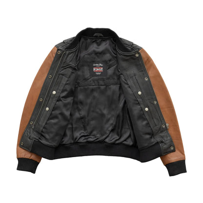 Lella Women's Motorcycle Leather Jacket Women's Leather Jacket Jackets