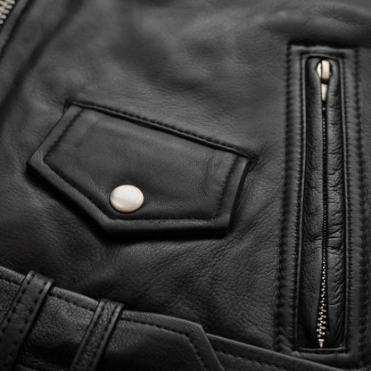 Lesley - Women's Motorcycle Leather Jacket - BHBR Women's Leather Jacket Jackets