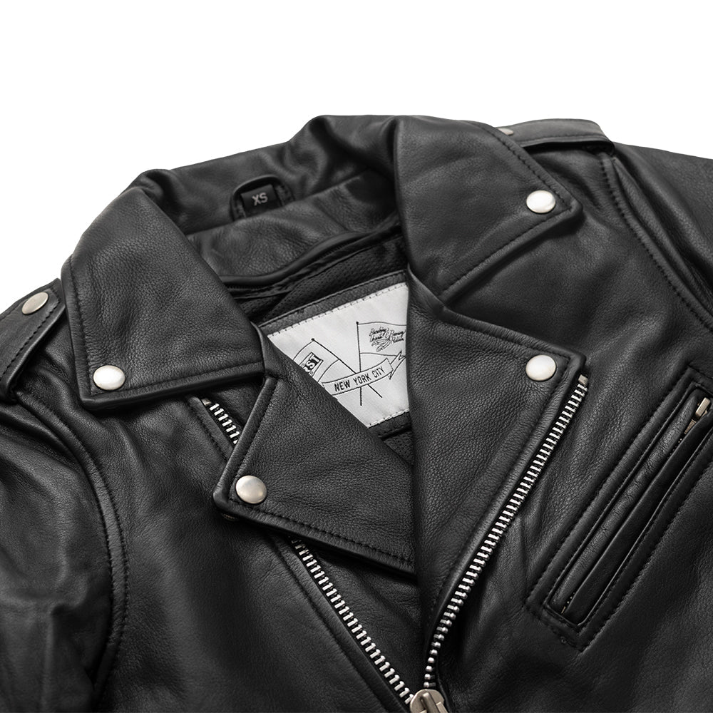 Lesley - Women's Motorcycle Leather Jacket - BHBR Women's Leather Jacket Jackets