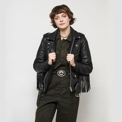 Lesley - Women's Motorcycle Leather Jacket - BHBR Women's Leather Jacket Jackets