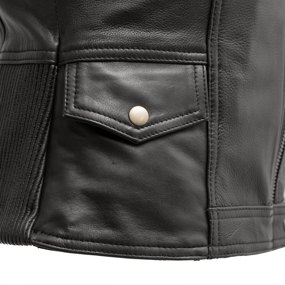 Lolita - Women's Motorcycle Leather Vest Women's Leather Vest Vests