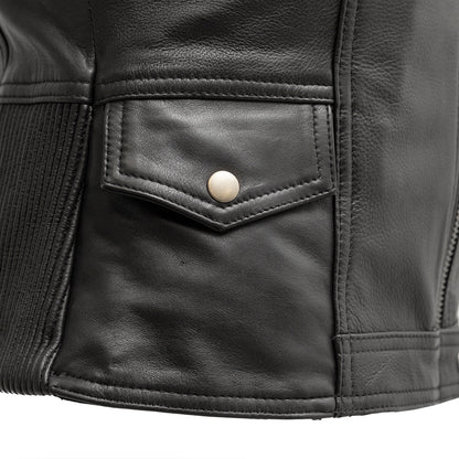 Lolita - Women's Motorcycle Leather Vest Women's Leather Vest Vests