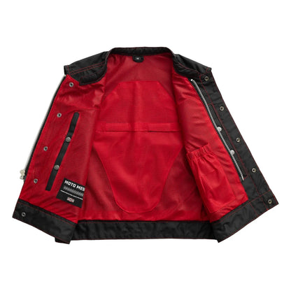 Lowrider Moto Mesh Men's Motorcycle Vest Men's Moto Mesh Vest Vests