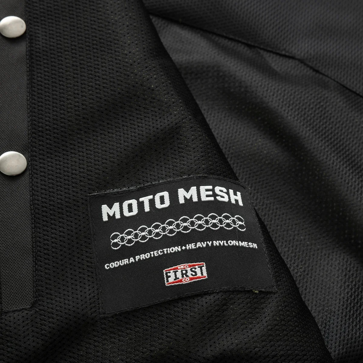 Lowrider Moto Mesh Men's Motorcycle Vest Men's Moto Mesh Vest Vests