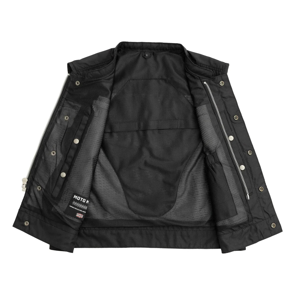 Lowrider Moto Mesh Men's Motorcycle Vest Men's Moto Mesh Vest Vests