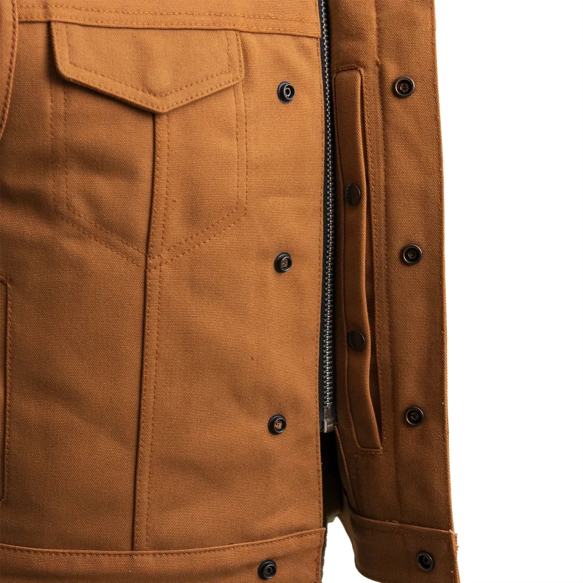 Lowside Men's Motorcycle Canvas Vest Men's Canvas Vests Vests