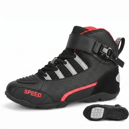 Motorcycle Accessory - 2024 New Motorcycle Boots Men Leather Motos Bre