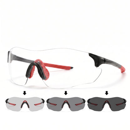 Motorcycle Accessory - Ultra-Light Photochromic Sports Sunglasses Seam
