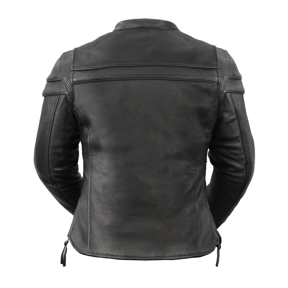 Maiden - Women's Motorcycle Leather Jacket Women's Leather Jacket Jackets