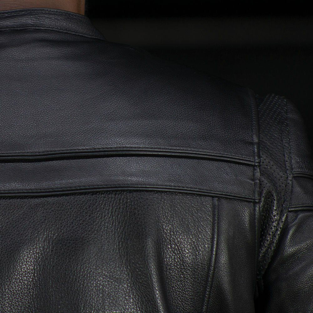 Maverick Men's Motorcycle Leather Jacket Men's Leather Jacket Jackets