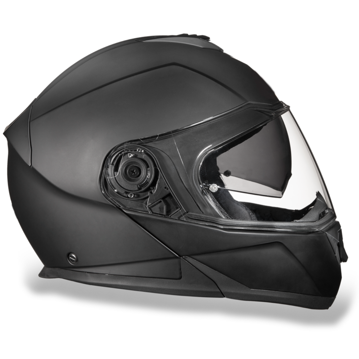 Daytona Glide modular full face motorcycle helmet in dull matte black
