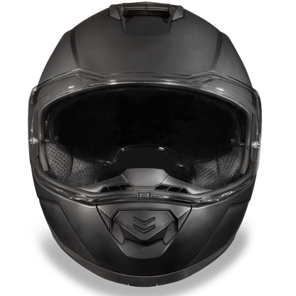 Daytona Glide modular full face motorcycle helmet in dull matte black