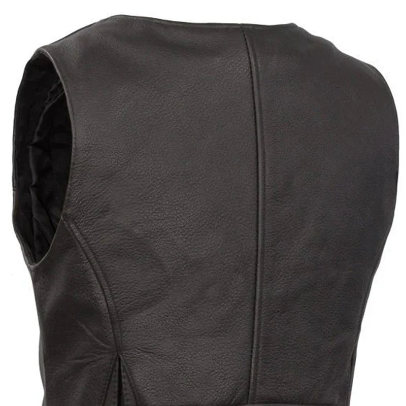 Montana Women's Motorcycle Leather Vest Women's Leather Vest Vests
