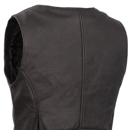 Montana Women's Motorcycle Leather Vest Women's Leather Vest Vests