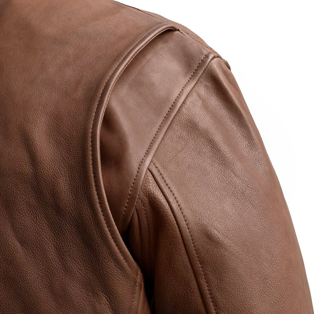 Moto Bomber - Men's Leather Jacket Men's Leather Jacket Jackets