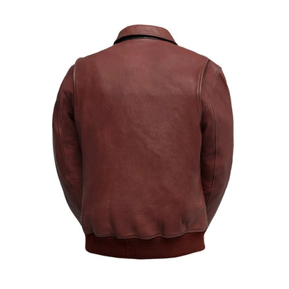 Moto Bomber - Men's Leather Jacket Men's Leather Jacket Jackets