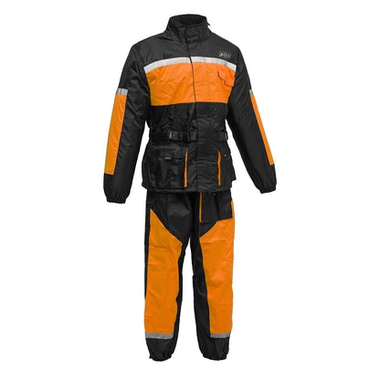 Motorcycle Rain Suit - Men's Rain Suit Accessories Orange S