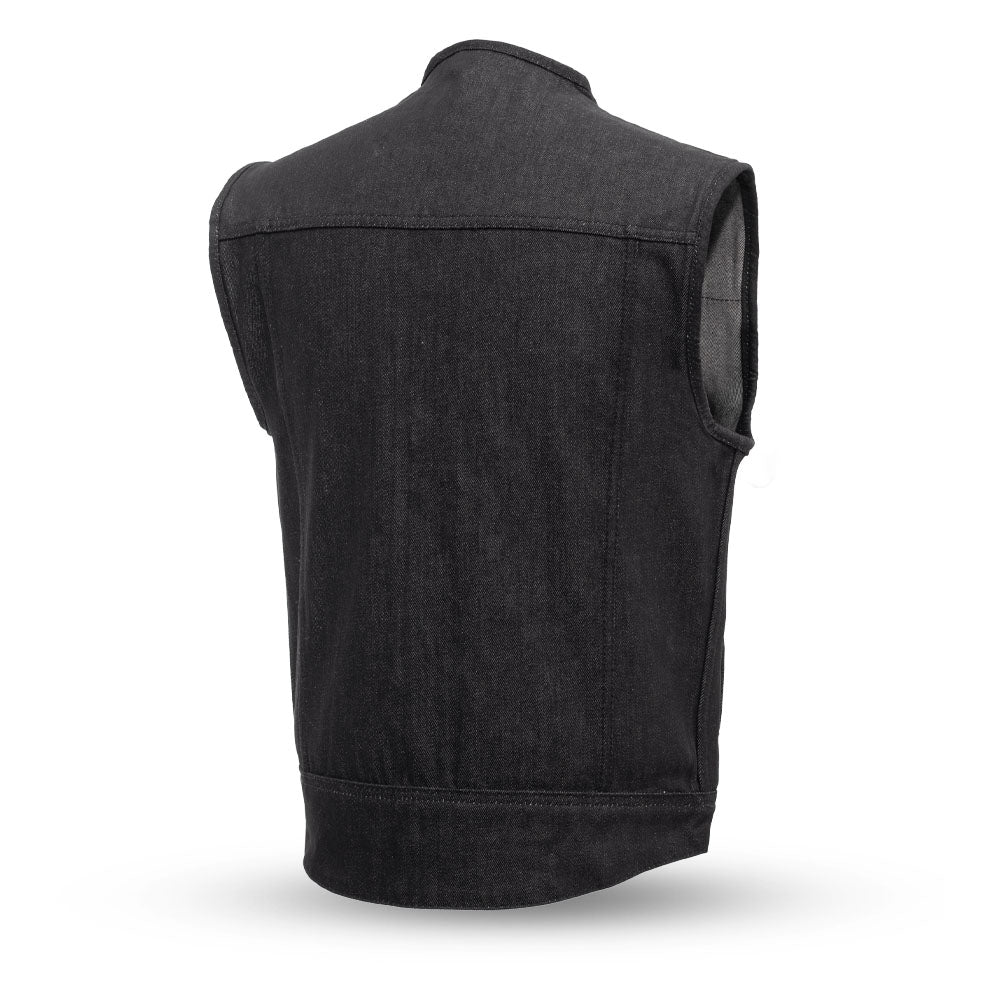 Murdock - Men's Motorcycle Denim Vest Men's Denim Vest Vests