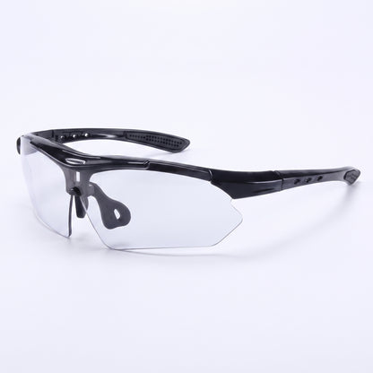 Motorcycle Accessory - Cycling Photochromic Sunglasses Auto Discolorat
