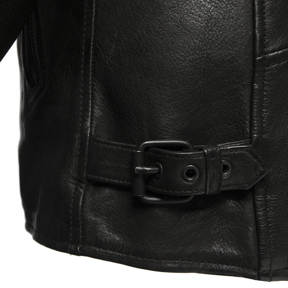 Night Rider Men's Motorcycle Leather Jacket Men's Leather Jacket Jackets
