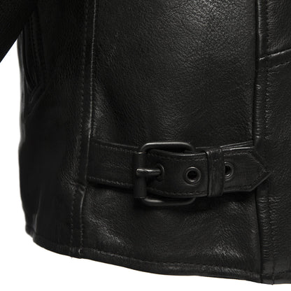 Night Rider Men's Motorcycle Leather Jacket Men's Leather Jacket Jackets