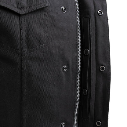 No Limit - Men's Motorcycle Twill Vest Men's Twill Vest Vests