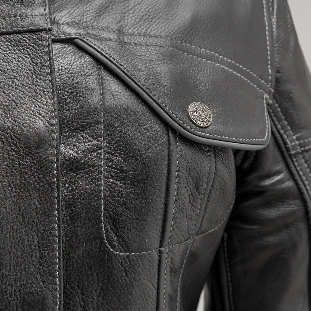 Outlander - Women's Motorcycle Leather Jacket Women's Leather Jacket Jackets