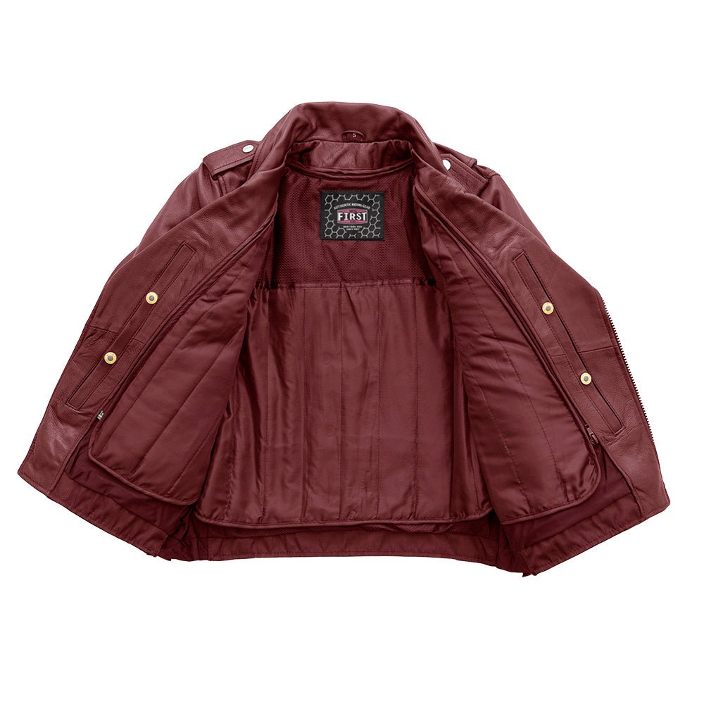 Popstar Women's Motorcycle Leather Jacket Women's Leather Jacket Jackets