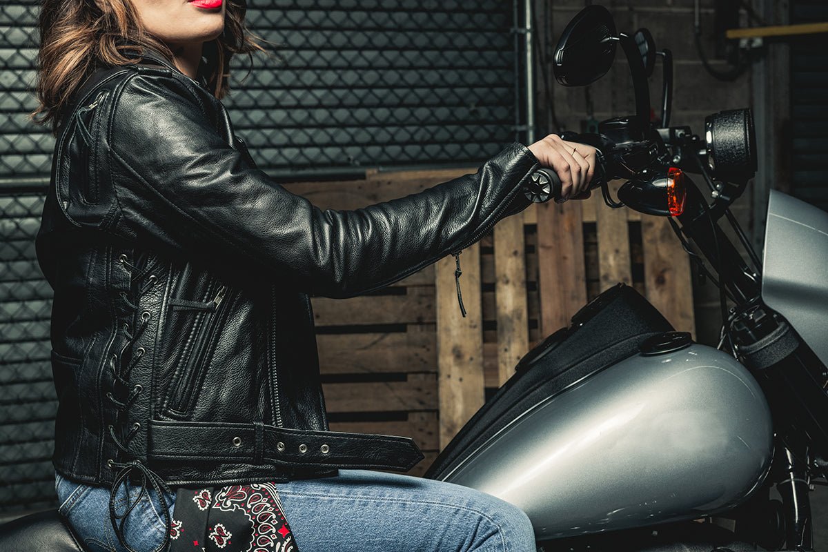 Popstar Women's Motorcycle Leather Jacket Women's Leather Jacket Jackets