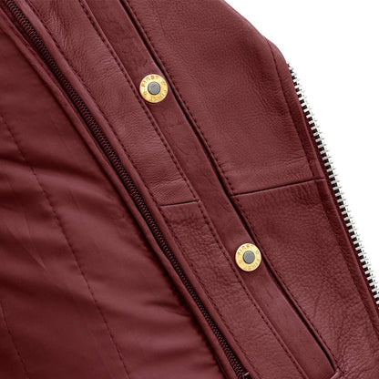 Popstar Women's Motorcycle Leather Jacket Women's Leather Jacket Jackets