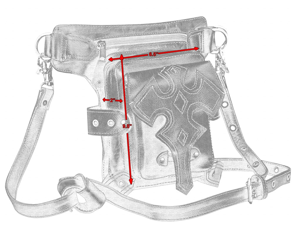 DS Thigh Bag w/Waist belt
