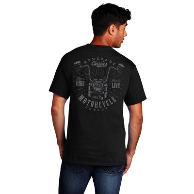 Daniel Smart Men's Handlebar Tshirt