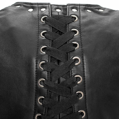 Empress Women's Motorcycle Leather Vest Women's Leather Vest Vests