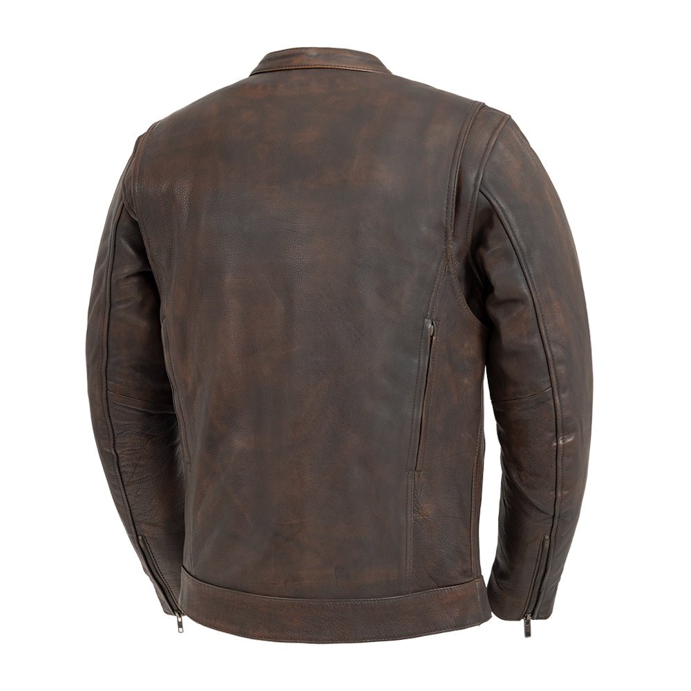 Raider Men's Motorcycle Leather Jacket Men's Leather Jacket Jackets