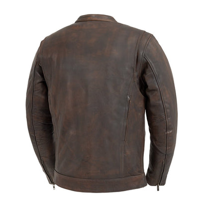 Raider Men's Motorcycle Leather Jacket Men's Leather Jacket Jackets