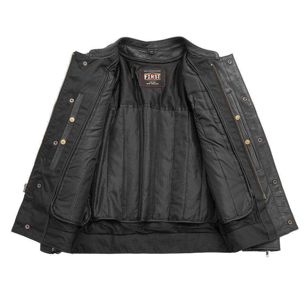 Raider Men's Motorcycle Leather Jacket Men's Leather Jacket Jackets