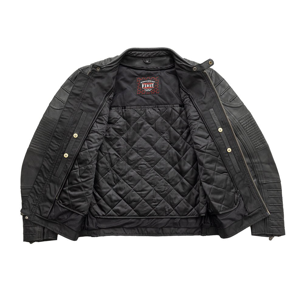 Raptor Men's Motorcycle Leather Jacket Men's Leather Jacket Jackets