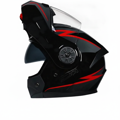DOT Approved Modular Flip-Up Helmet – Full Face to Open Face Convertible