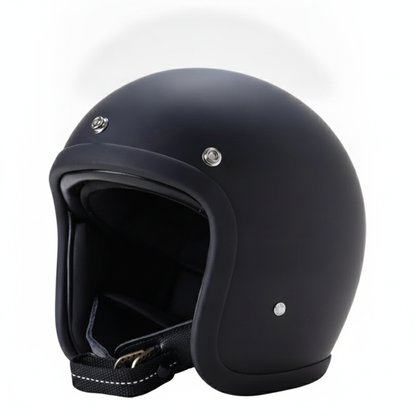 500TX Open Face Motorcycle Helmet – Vintage Style, DOT Approved