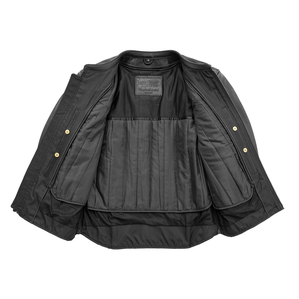 Revolt Men's Motorcycle Leather Jacket Men's Leather Jacket Jackets