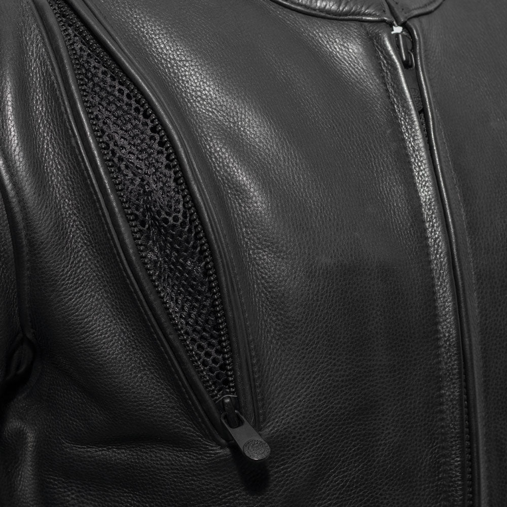 Revolt Men's Motorcycle Leather Jacket Men's Leather Jacket Jackets