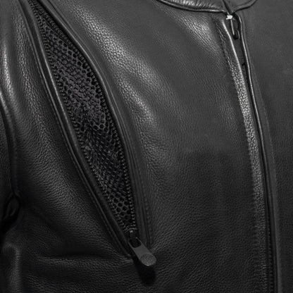 Revolt Men's Motorcycle Leather Jacket Men's Leather Jacket Jackets