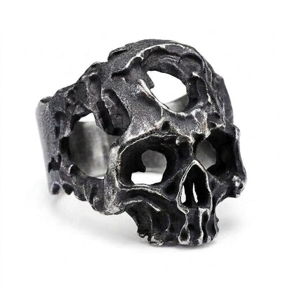 Stainless Steel Biker Ring - 2023 NEW Men's 316L stainless steel rings