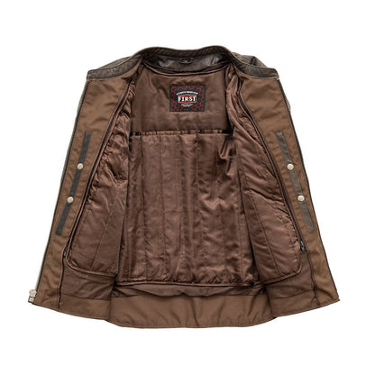Rocky Men's Motorcycle Leather Jacket Men's Leather Jacket Jackets