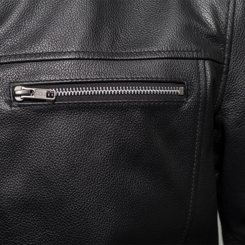 Rocky Men's Motorcycle Leather Jacket Men's Leather Jacket Jackets