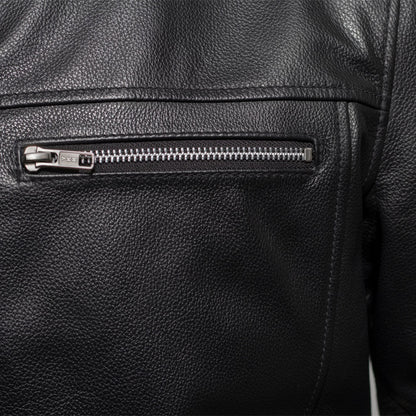 Rocky Men's Motorcycle Leather Jacket Men's Leather Jacket Jackets