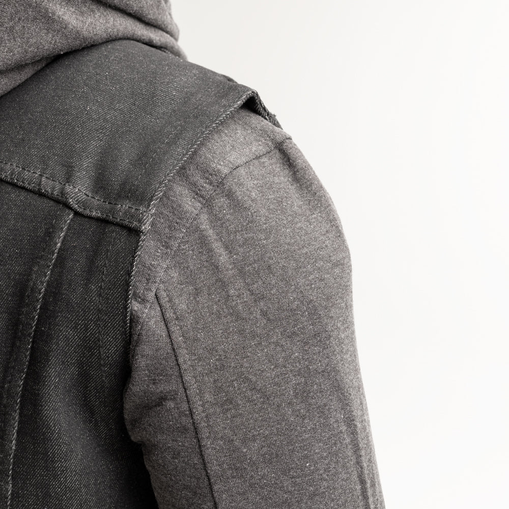 Rook - Men's Motorcycle Denim Vest Men's Denim Vest Vests