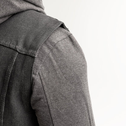Rook - Men's Motorcycle Denim Vest Men's Denim Vest Vests