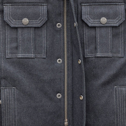Rowdy Men's Thunder Denim Motorcycle Jacket Men's Thunder Denim Jacket Jackets