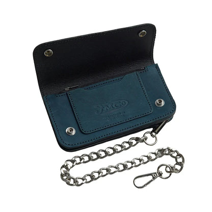 SMALL TRUCKER - Vegetable Tanned Leather Wallet Leather Wallet Accessories